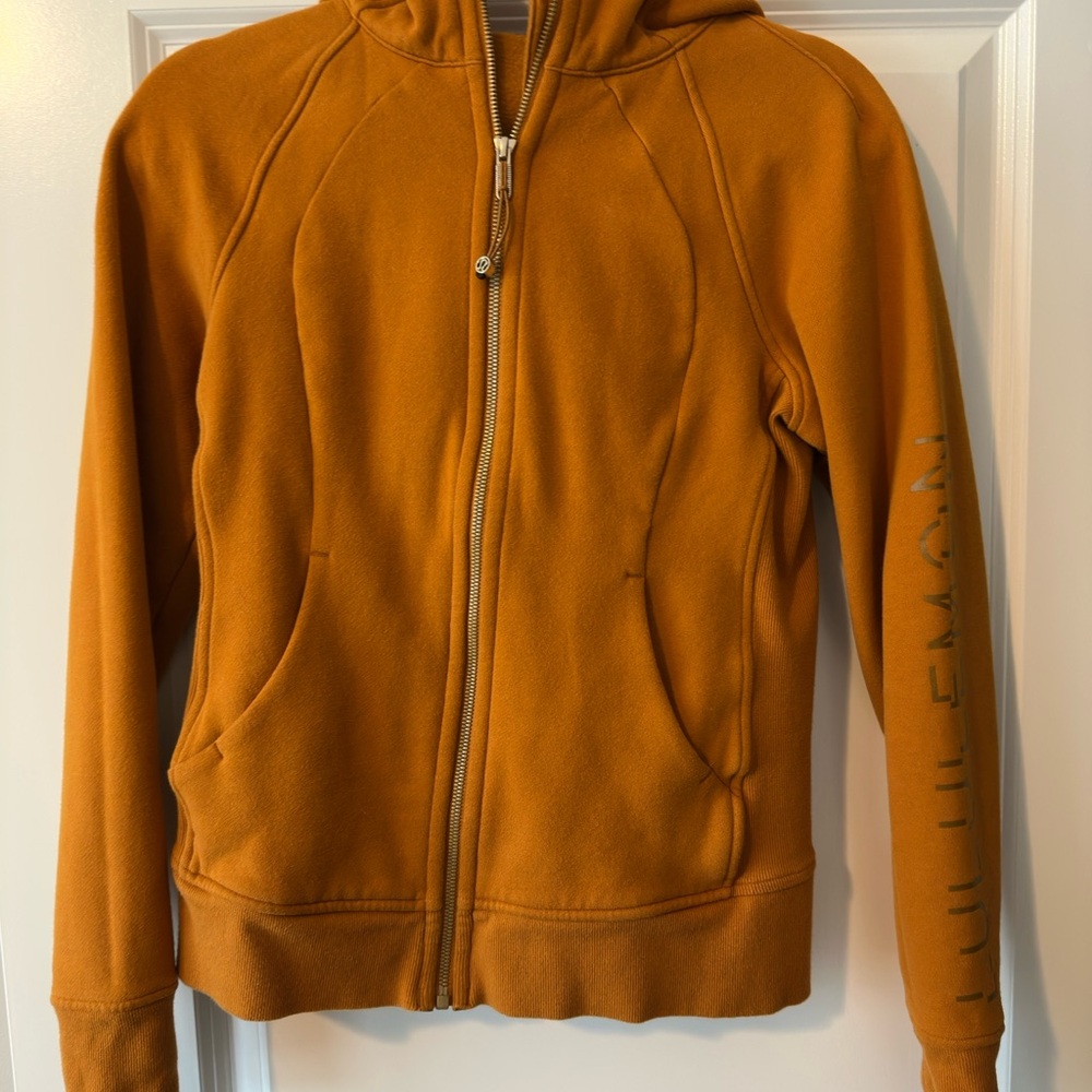 Lululemon Vivid Amber Cozy Jacket